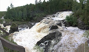 Chutes du Moulin bei Plaisance