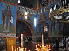 Dans la cathédrale de la Trinité.