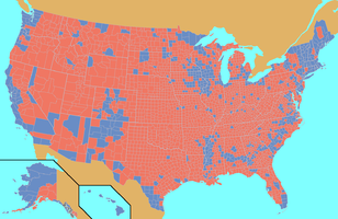 2012년 미국 대통령 선거 결과 (카운티)