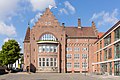 A historical building in the town centre of Aalborg, namely Aalborg's Post and Telegraph (listed by the Heritage Agency of Denmark)