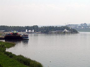 Die Angara in Irkoetsk