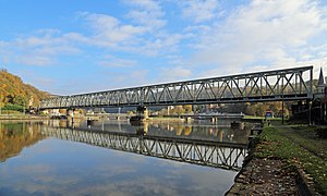 Viaduc sur la Meuse à Anseremme.