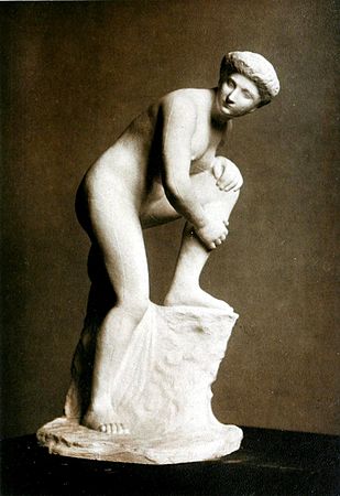 Aphrodite penchée (Salon de 1908), plâtre.