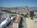 O barrio desde a Torre de Sant Sebastià