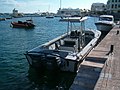 Boats of the Marine Section of the Bermuda Police Service at Barr's Bay, in Hamilton, Bermuda.