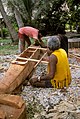 Image 41Canoe carving on Nanumea atoll, Tuvalu (from Polynesia)