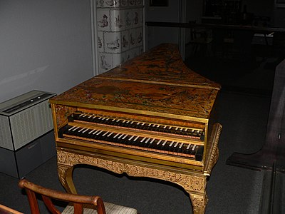 Clavecin de Ioannes Ruckers (1632).