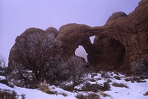 Double Arch in winter