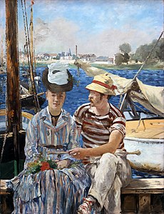 马奈的《阿让特伊（法语：Argenteuil (Manet)）》