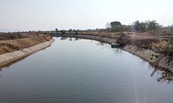 Gandikota lift canal near Simhadripuram