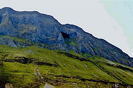 Diarmuid and Grainne's cave, the highest cave in Ireland
