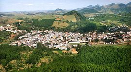 Vista da região central da cidade