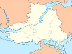 Liubymivka is located in Kherson Oblast