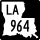 Louisiana Highway 964 marker