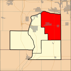 Location in Putnam County