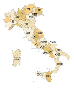 Carte des circonscriptions.