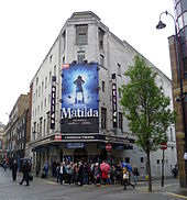 Matilda the Musical showing in the West End