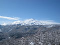 跨越秋田縣和山形縣兩縣縣境的活火山鳥海山