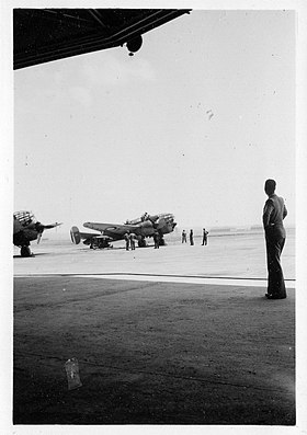 Deux Potez 63 sur la piste en 1942.