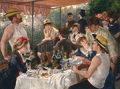Luncheon of the Boating Party, by Pierre-Auguste Renoir