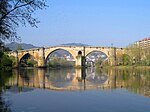 Ponte Vella, in the city of Ourense