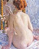 Reflections (Marcelle) by Frederick Carl Frieseke