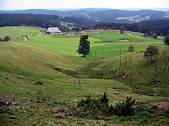 Hochtal über dem Kerbtal der Elz