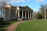 The "Temple Greenhouse" of Croome Court, 1761, now a cafe