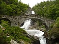 Cascata del torrente Burdeiver affluente del Chiusella