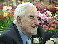 Jiří Traxler celebrates 95th birthday, Edmonton, Canada, 10 March 2007.