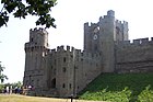 Warwick Castle gatehouse and barbican