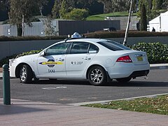 Taxi Ford Falcon à Canberra (Australie)