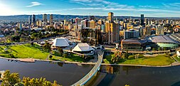 View of Adelaide CBD