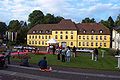 Schloss Alexandersbad, Westseite