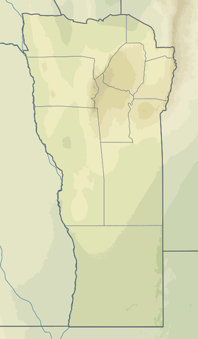 Voir sur la carte topographique de San Luis