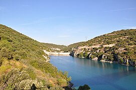 Barrage sur le Verdon.