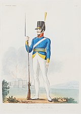 Regementets uniform m/1806.