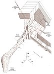 Assonometria della Camera della Regina