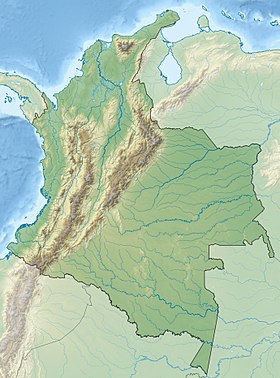 Laguna del Otún ubicada en Colombia