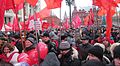 Manifestación del partido