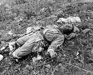 Dead Chinese soldier