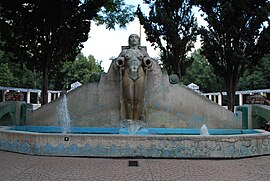 Fountain of jugs