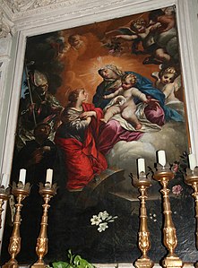 Apparition of the Madonna and Child to Saint Catherine of Alexandria and Saint Thomas of Villanova