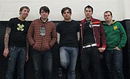 Hawthorne Heights, a five-man emo band