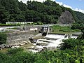 千曲川に沿って走る小海線のキハ110系列車（2010年7月 小海駅 - 馬流駅間）