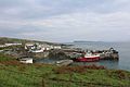 Harbour with Caher Island in background