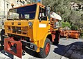 Iveco 80.14 4x4 del 1988 con attacco per lama spazzaneve, 141 CV, asse posteriore singolo, 5861cc, peso 8,9 ton, passo 2800 mm, pneumatici 335/80 R20 (12.5 R20XL)