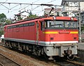 A Class EF67-100 DC electric locomotive in August 2009