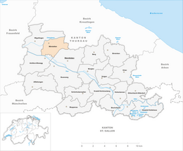 Märstetten – Mappa