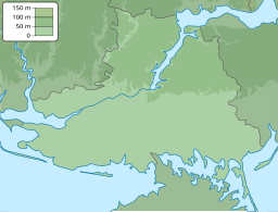 Location of bay in the Black Sea